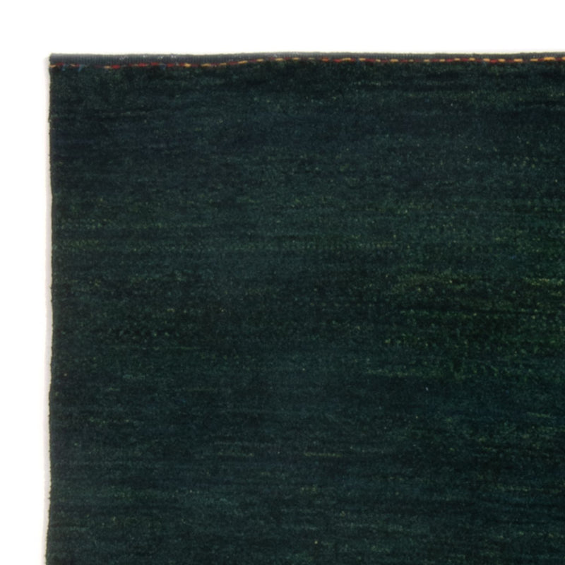 Gabbeh Teppich - Perser - 148 x 104 cm - dunkelgrün