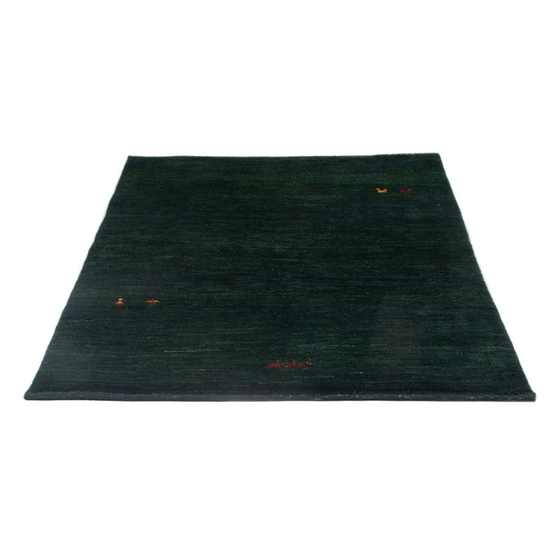 Gabbeh Teppich - Perser - 148 x 104 cm - dunkelgrün