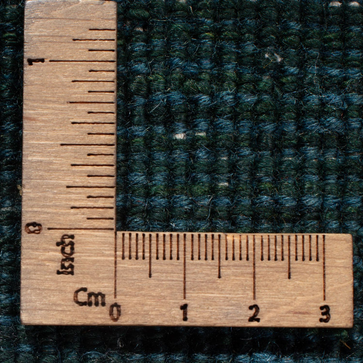 Gabbeh Teppich - Perser - 148 x 104 cm - dunkelgrün