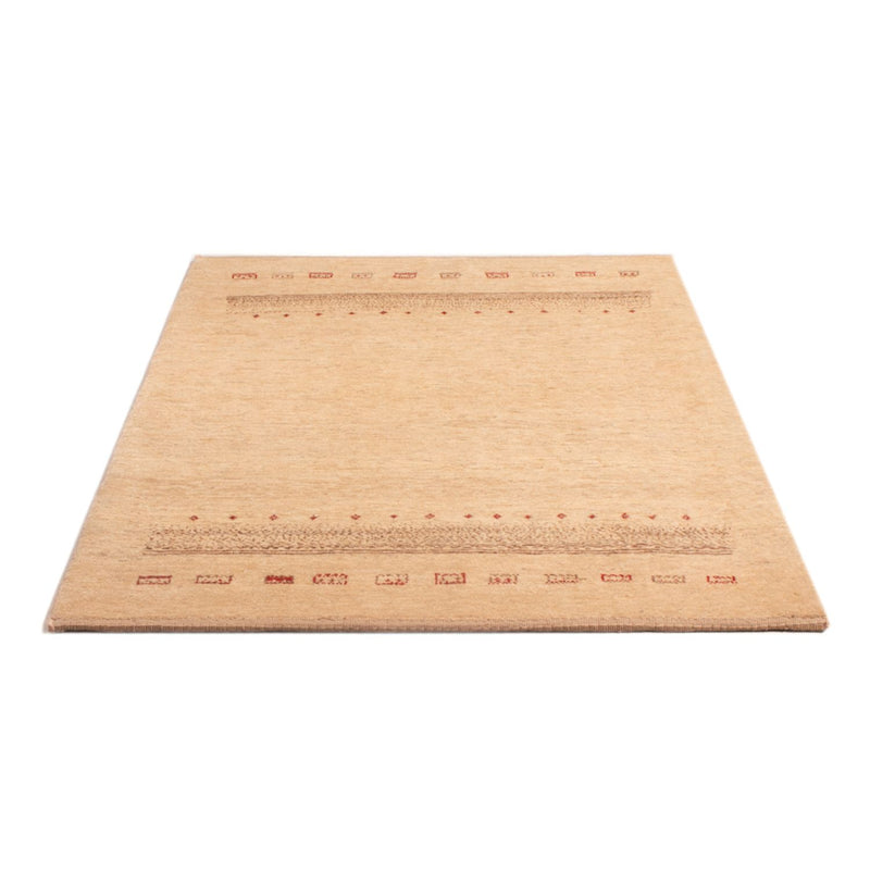 Gabbeh Teppich - Perser - 153 x 111 cm - hellbeige