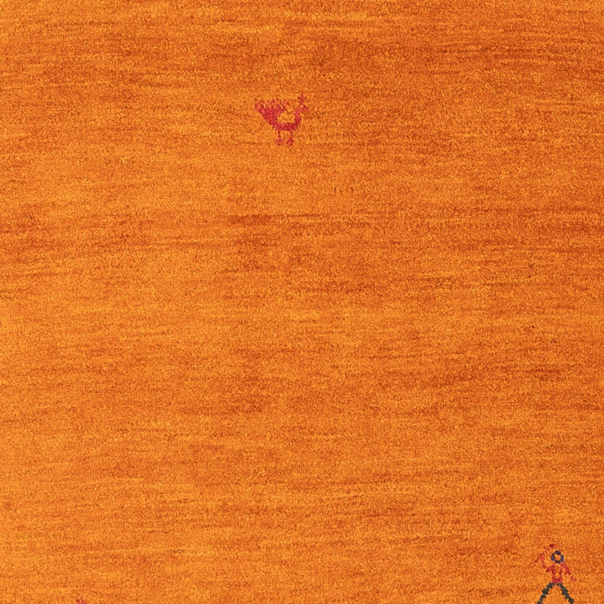 Gabbeh Teppich - Perser - 176 x 116 cm - orange