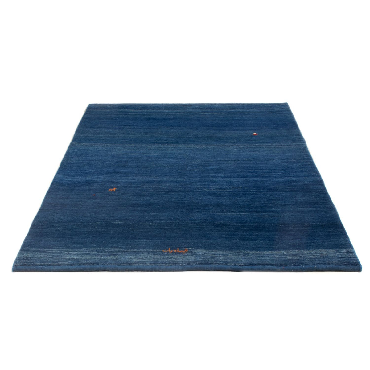 Gabbeh Teppich - Perser - 184 x 122 cm - seeblau