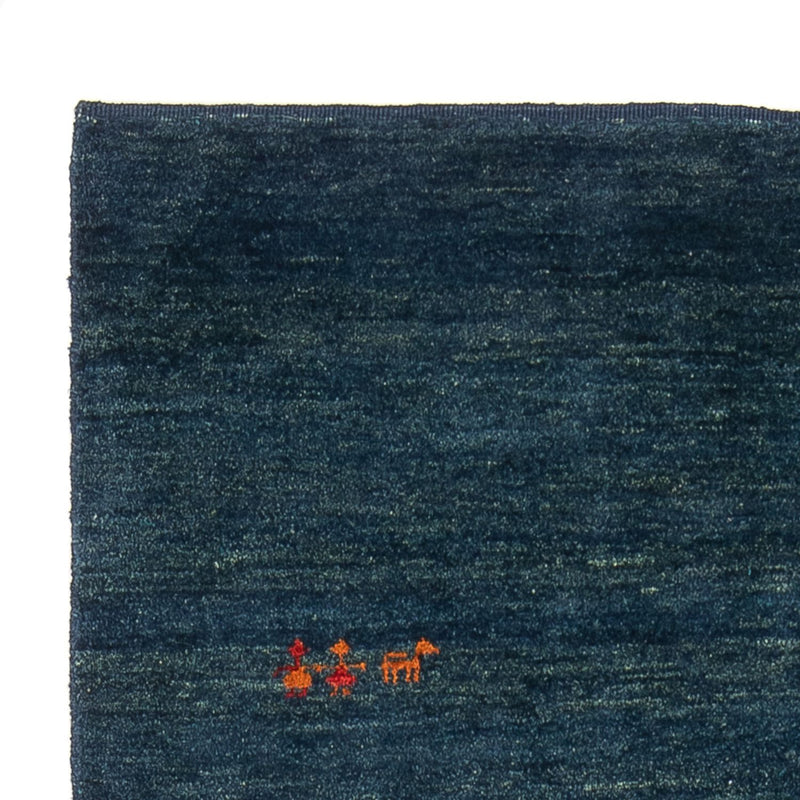 Gabbeh Teppich - Perser - 193 x 119 cm - dunkelblau