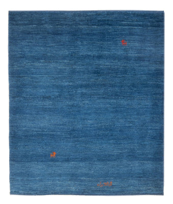 Gabbeh Teppich - Perser - 140 x 102 cm - seeblau