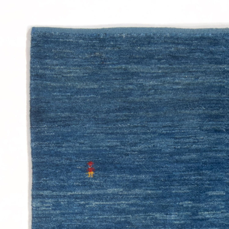 Gabbeh Teppich - Perser - 144 x 96 cm - seeblau