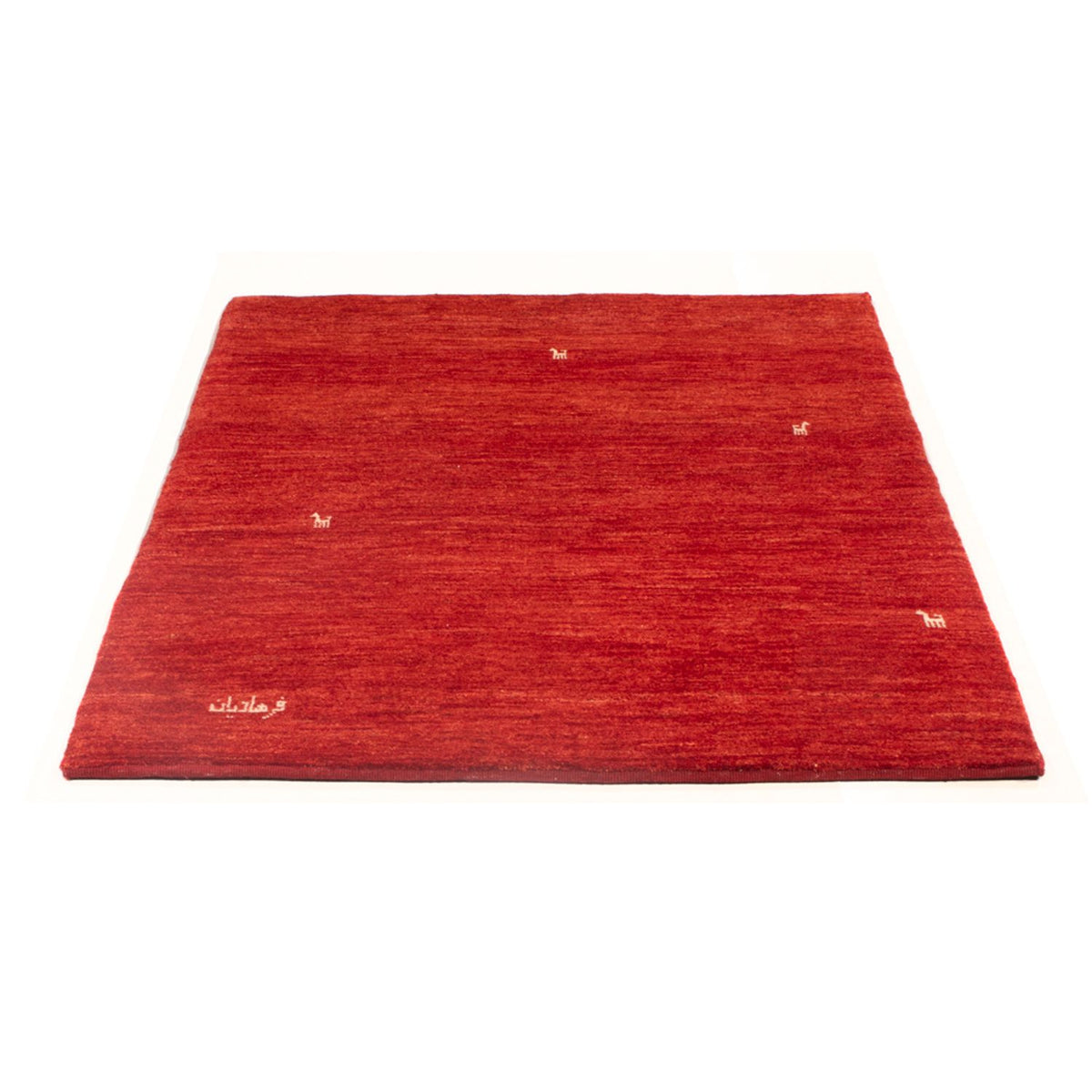 Gabbeh Teppich - Perser - 145 x 101 cm - rot