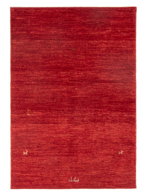 Gabbeh Teppich - Perser - 147 x 98 cm - rot