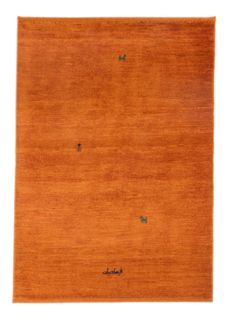 Gabbeh Teppich - Perser - 152 x 103 cm - terrakotta