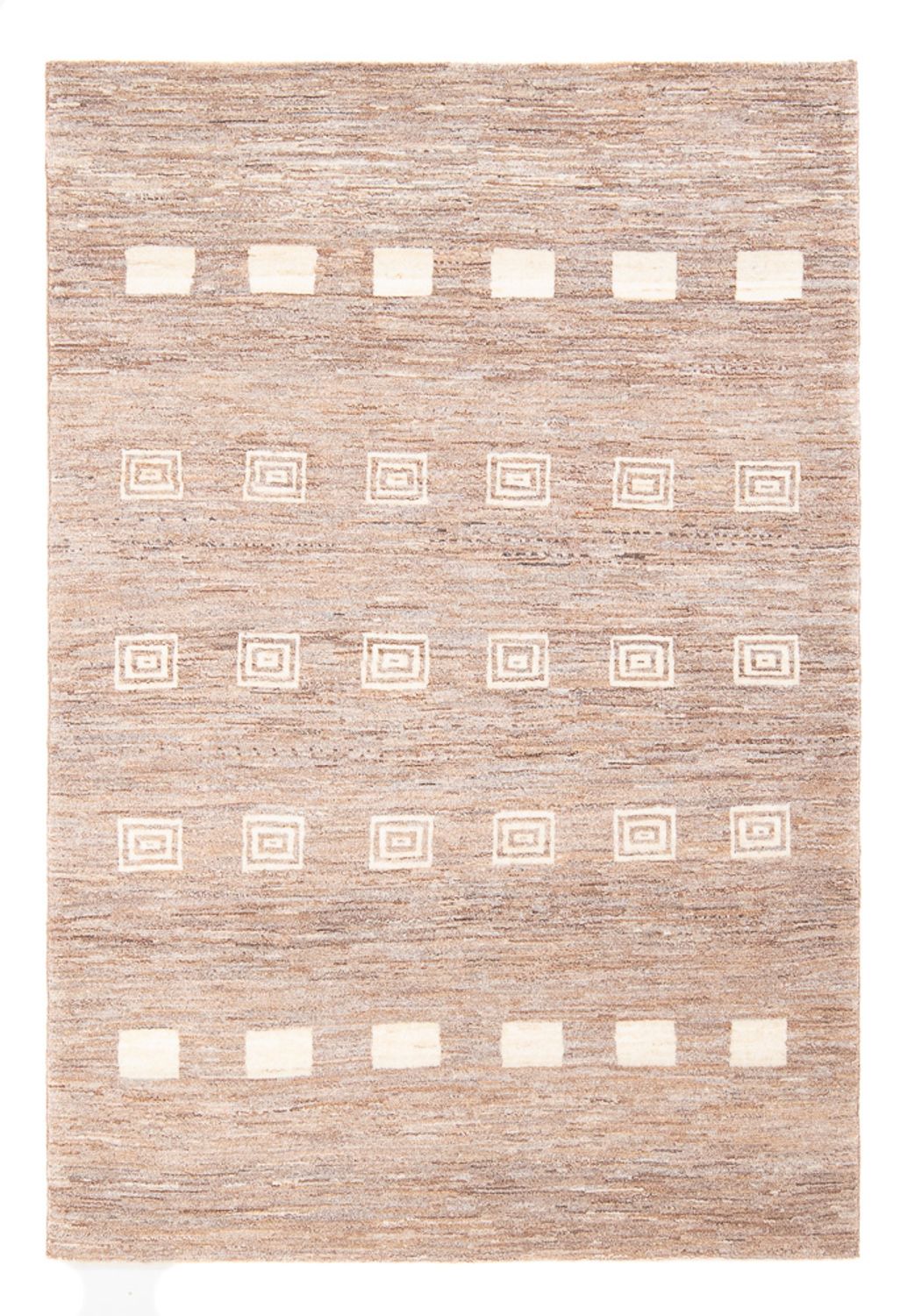 Gabbeh Teppich - Perser - 178 x 117 cm - dunkelbeige