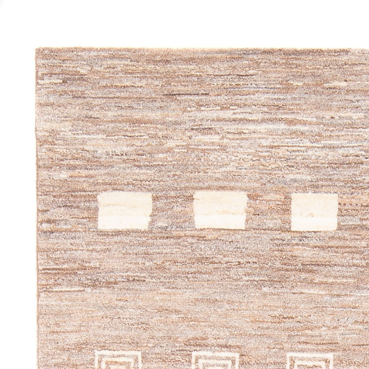 Gabbeh Teppich - Perser - 178 x 117 cm - dunkelbeige