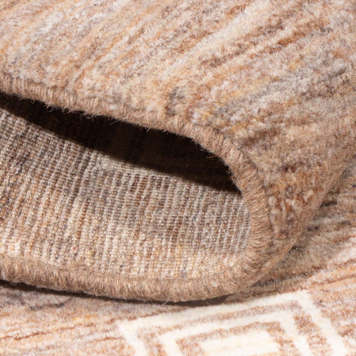 Gabbeh Teppich - Perser - 178 x 117 cm - dunkelbeige