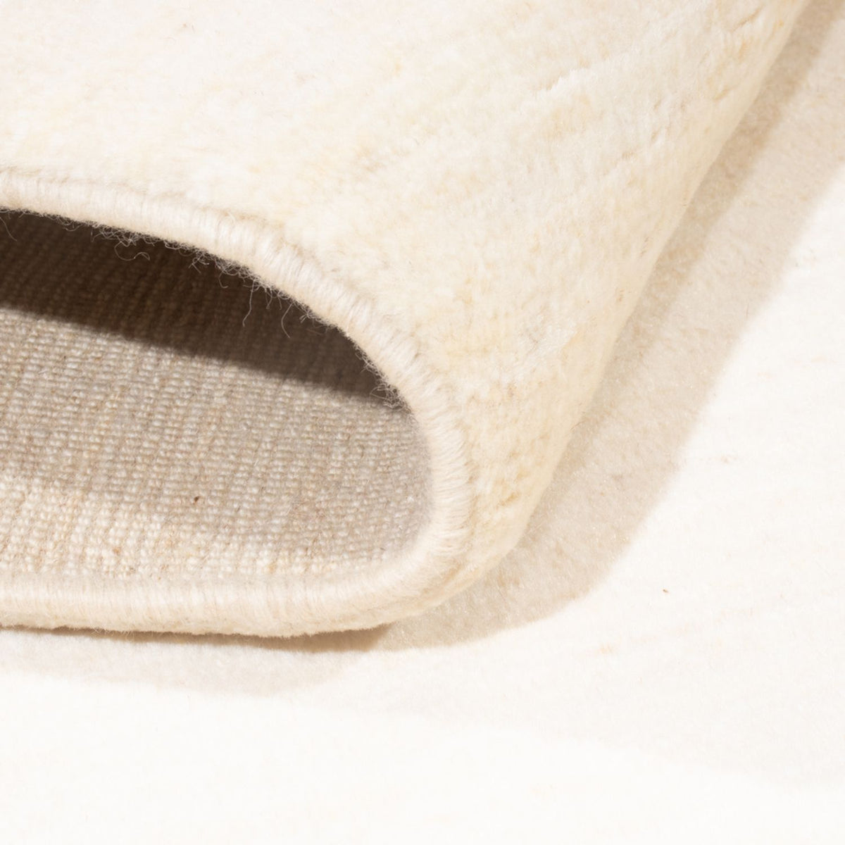 Gabbeh Teppich - Perser - 176 x 116 cm - weiß