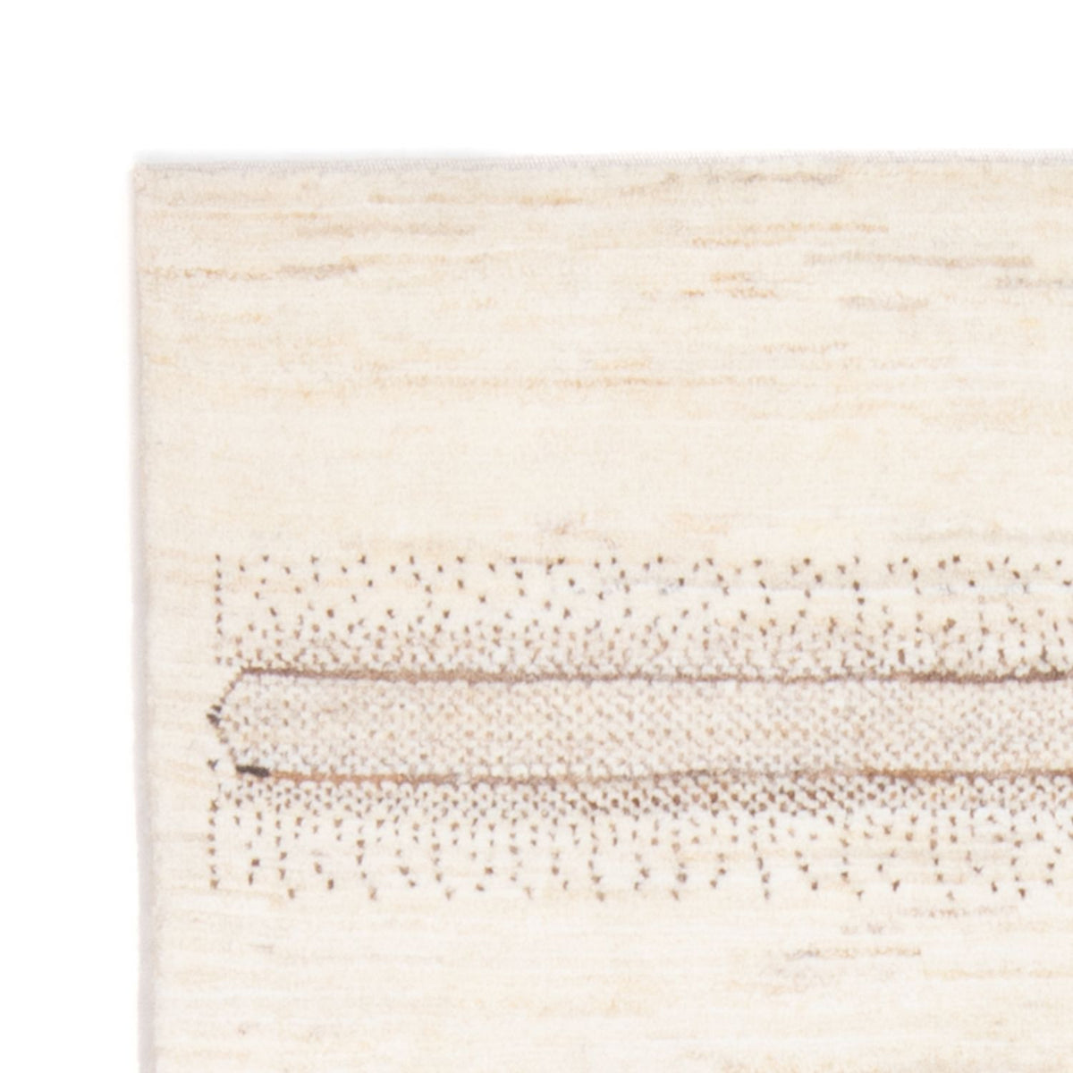 Gabbeh Teppich - Perser - 145 x 96 cm - hellbeige