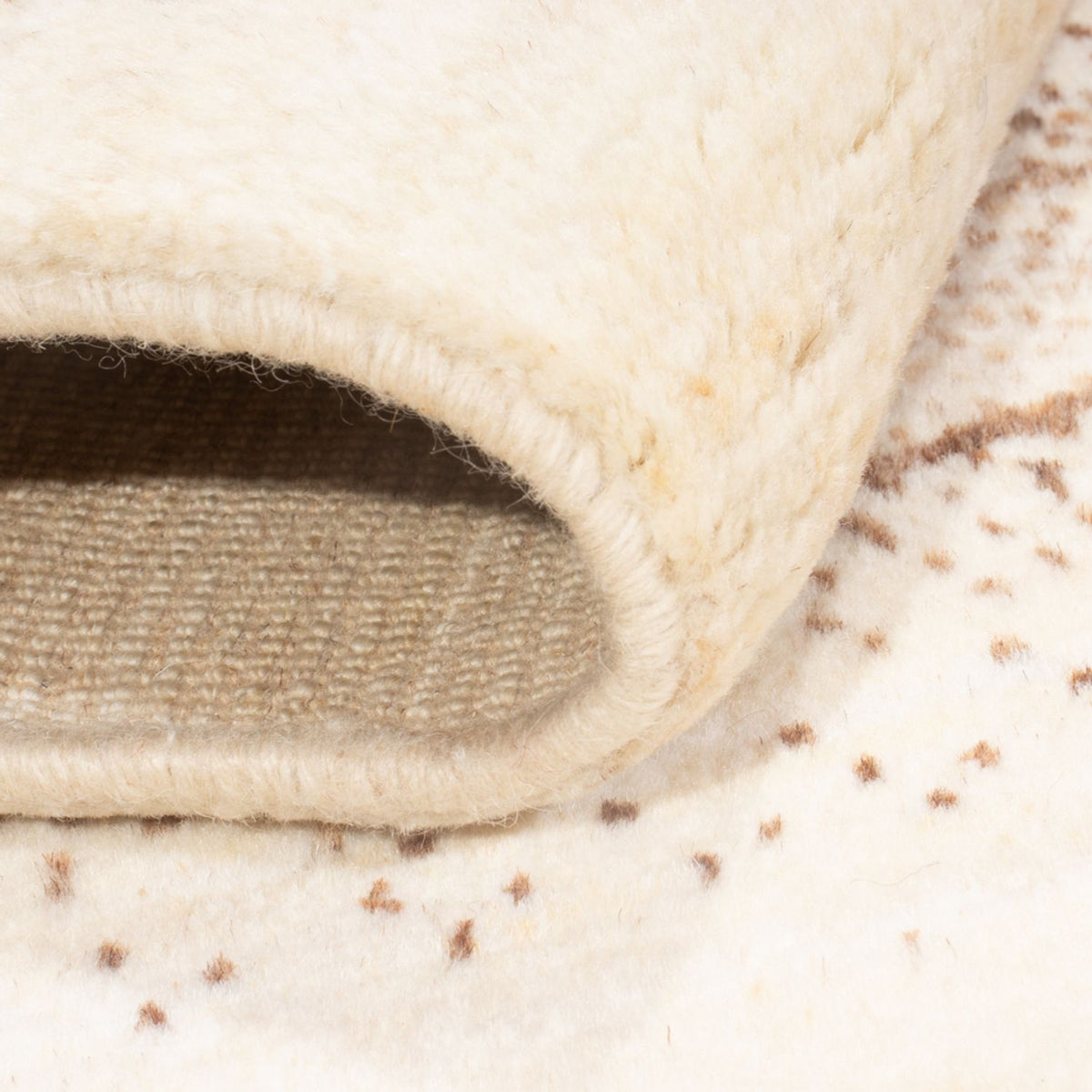 Gabbeh Teppich - Perser - 145 x 96 cm - hellbeige