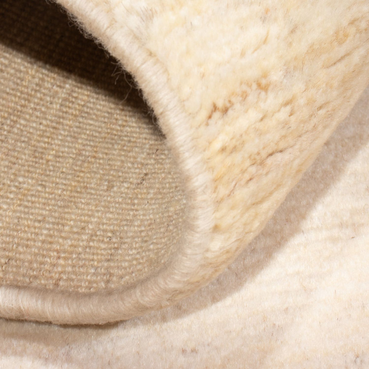 Gabbeh Teppich - Perser - 150 x 96 cm - hellbeige