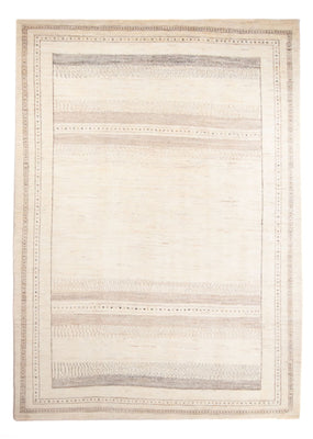 Gabbeh Teppich - Perser - 303 x 215 cm - hellbeige