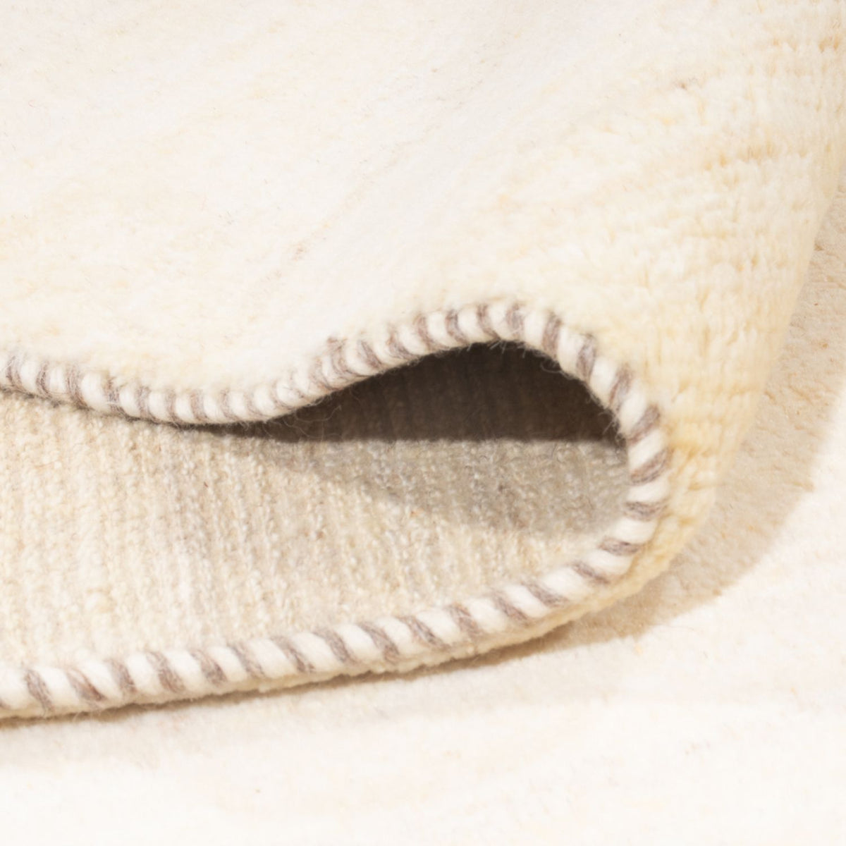 Gabbeh Teppich - Perser - 244 x 185 cm - weiß