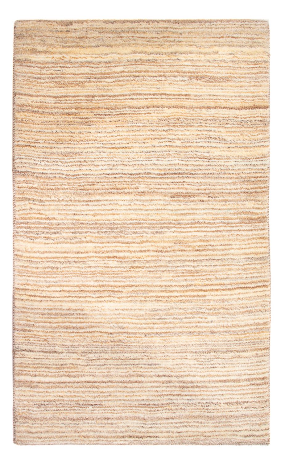 Gabbeh Teppich - Perser - 102 x 62 cm - hellbeige