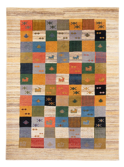 Gabbeh Persisch Teppich 174x242cm - Perserteppich Wollteppich