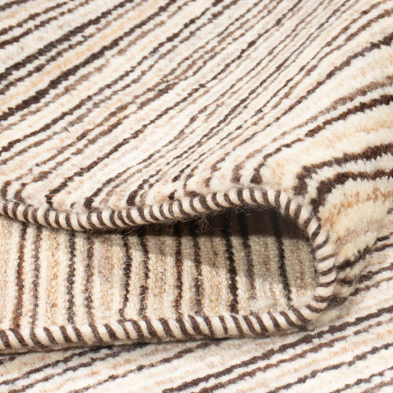 Gabbeh Teppich - Perser - 242 x 162 cm - dunkelbeige