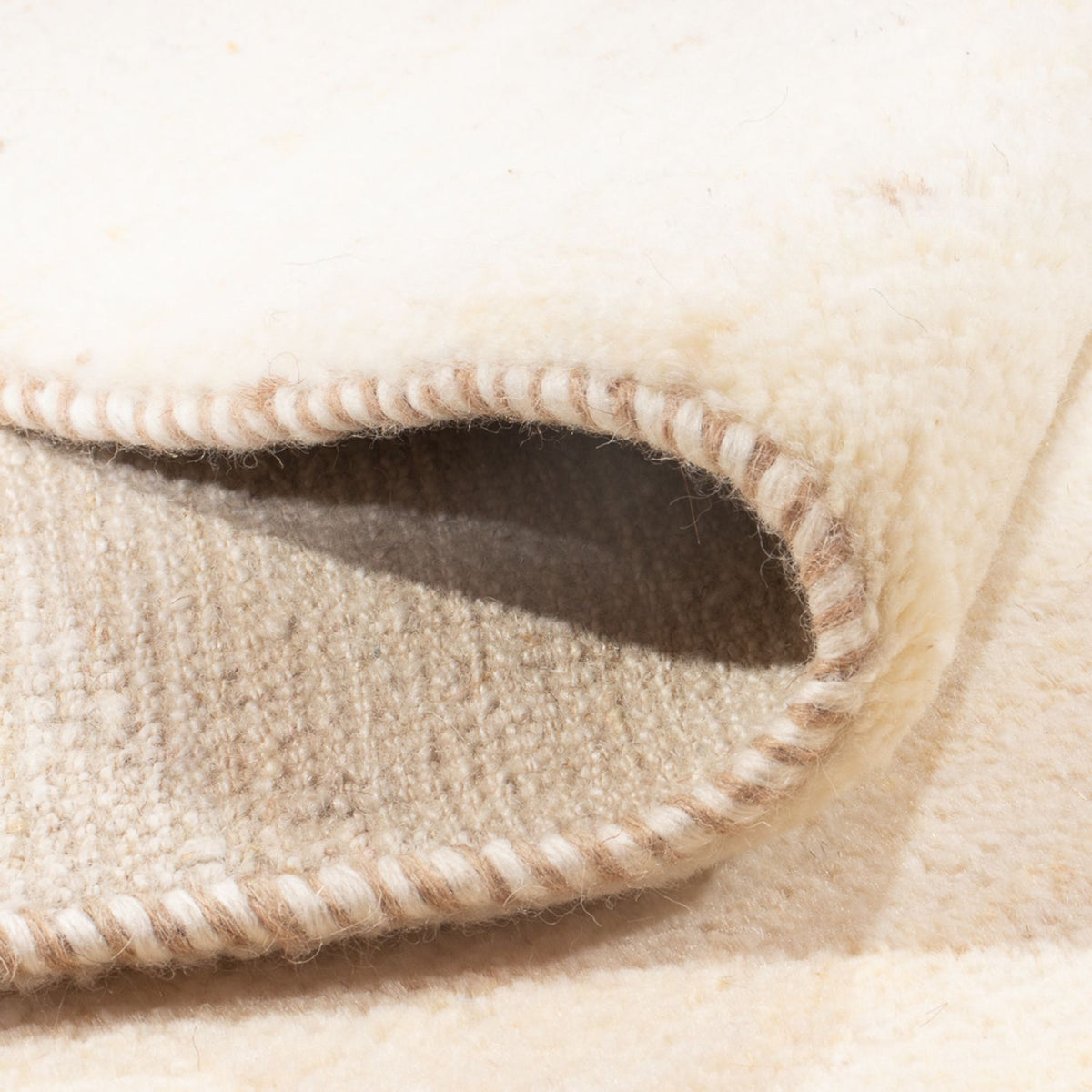 Gabbeh Teppich - Perser - 303 x 213 cm - weiß