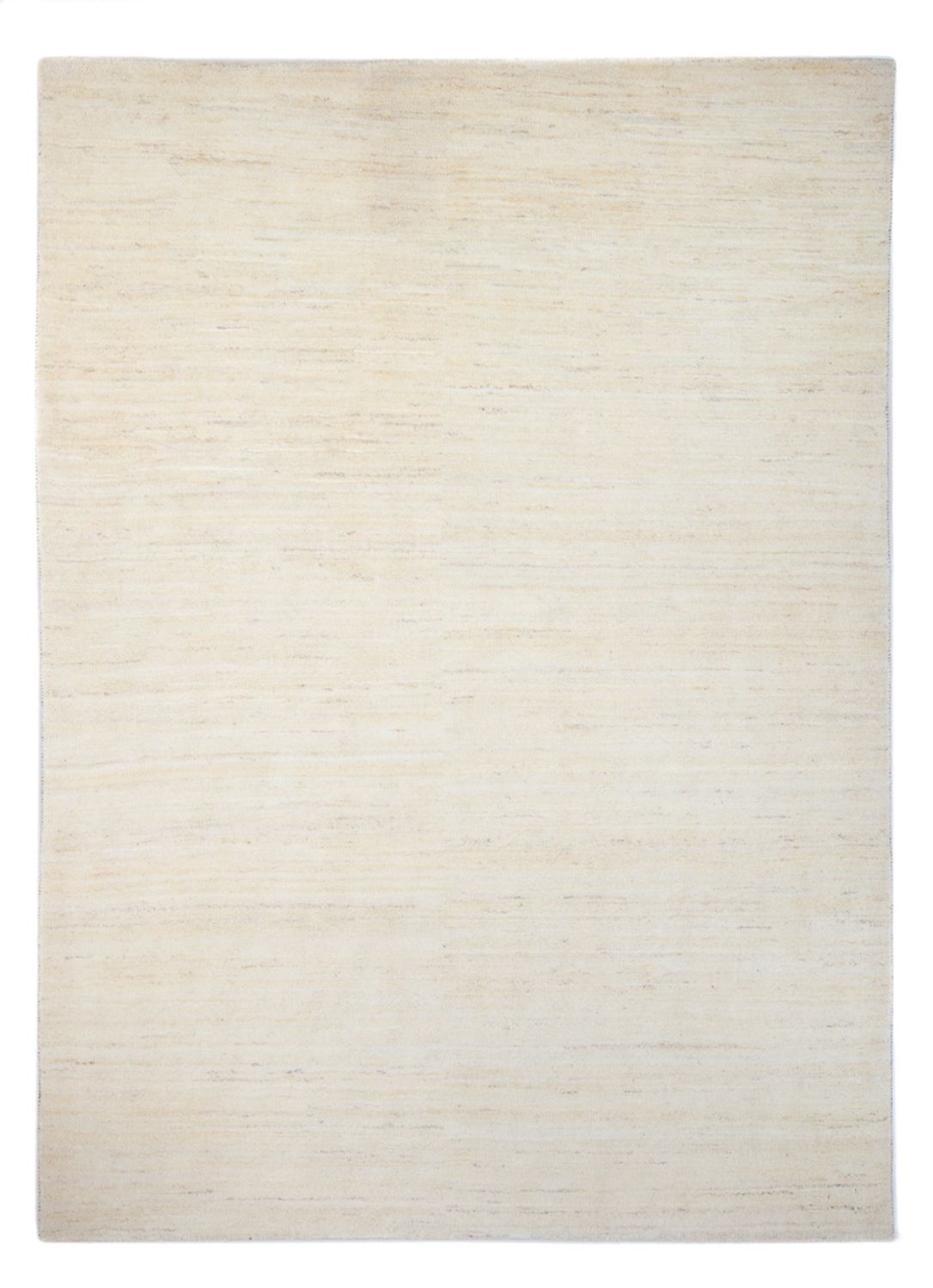 Gabbeh Teppich - Perser - 247 x 178 cm - naturweiß