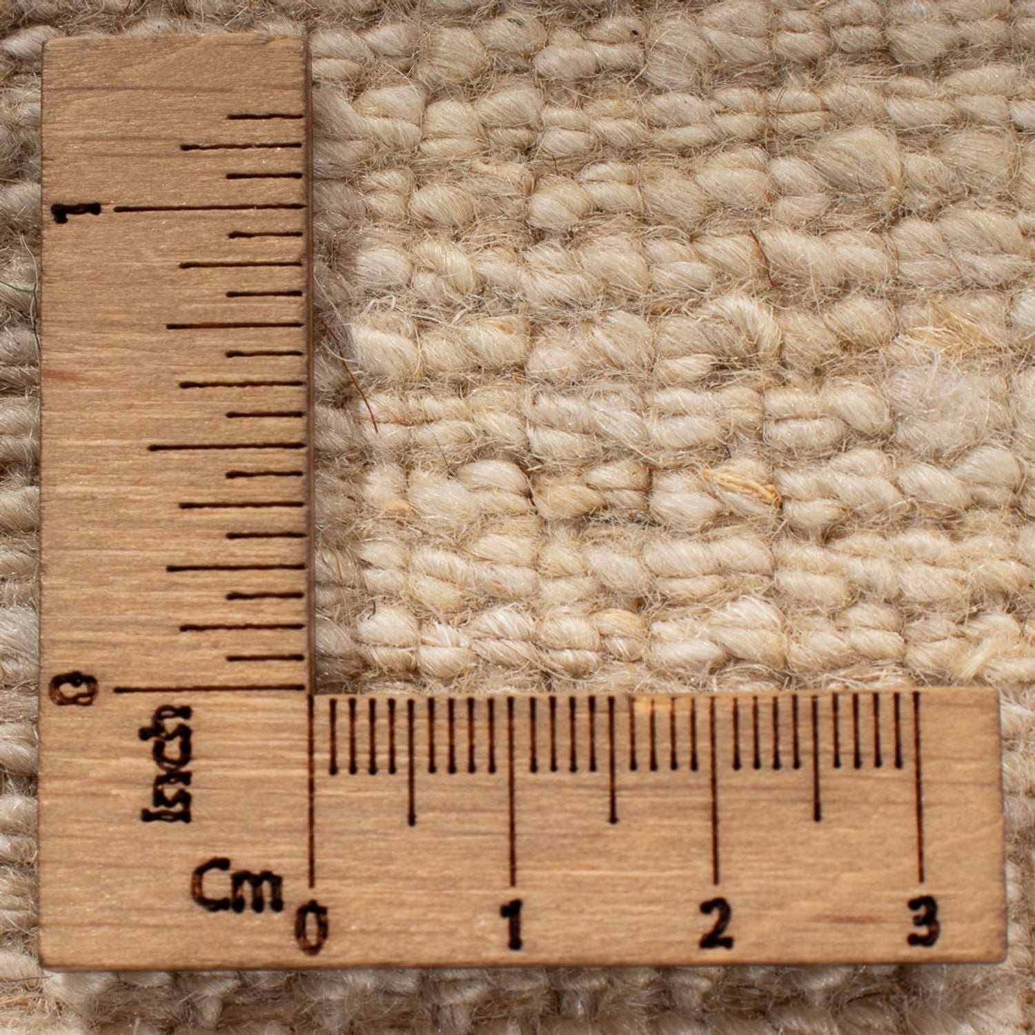 Gabbeh Teppich - Perser - 247 x 178 cm - naturweiß