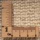Gabbeh Teppich - Perser - 247 x 178 cm - naturweiß
