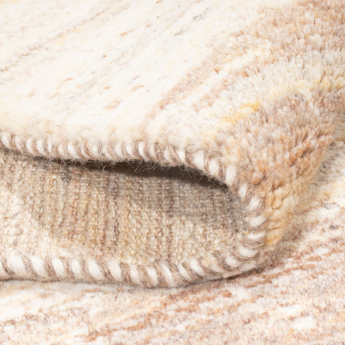 Läufer Gabbeh - Perser - 340 x 78 cm - natur