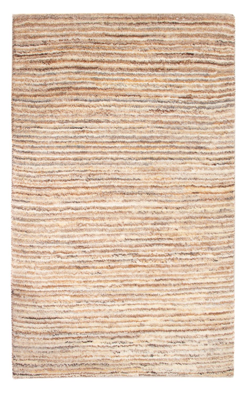 Gabbeh Teppich - Perser - 94 x 61 cm - hellbeige