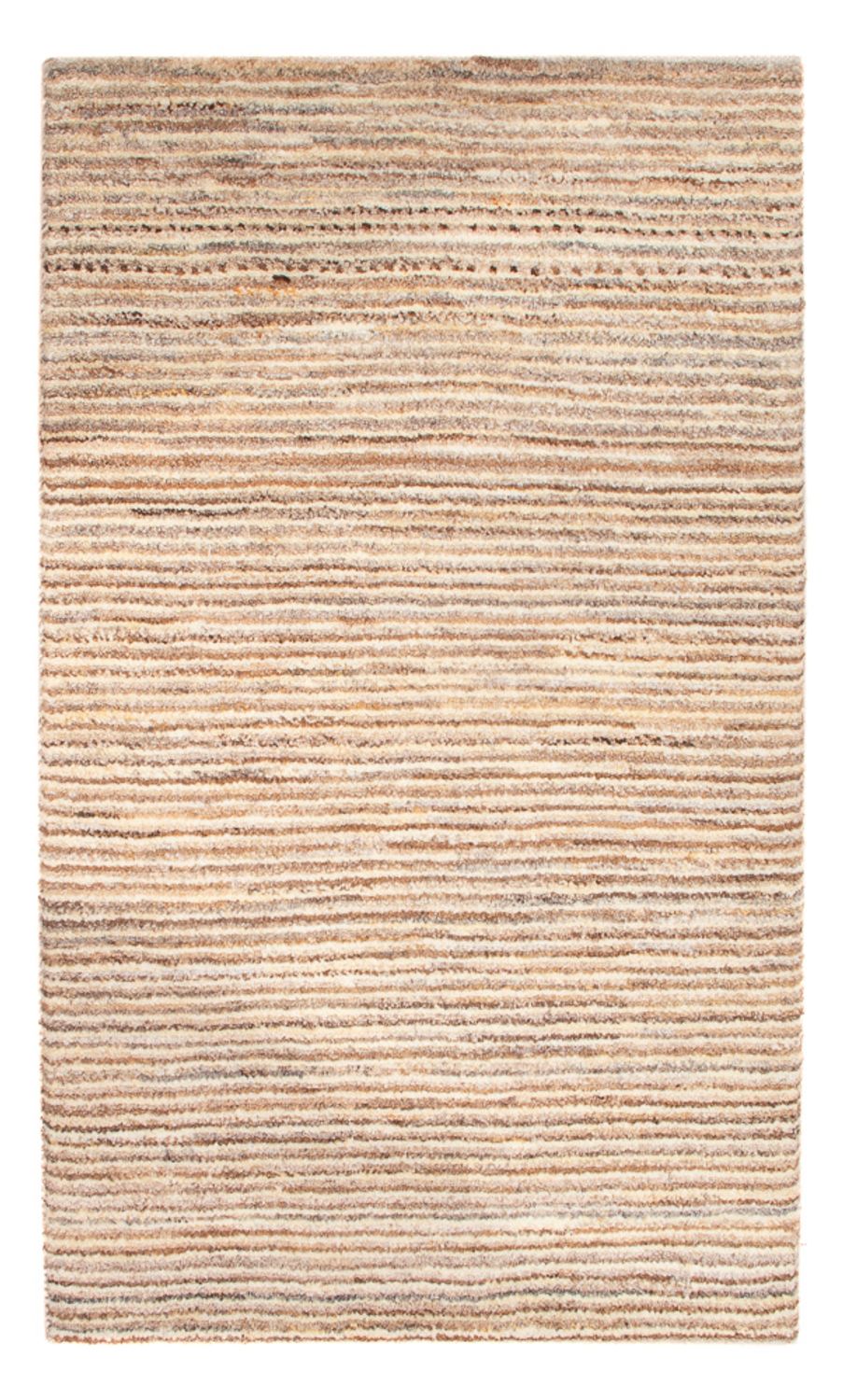 Gabbeh Teppich - Perser - 94 x 60 cm - hellbeige