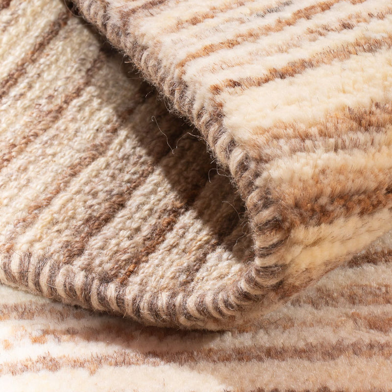 Gabbeh Teppich - Perser - 95 x 60 cm - hellbeige