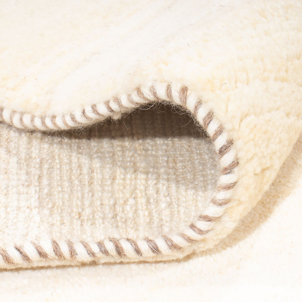 Gabbeh Teppich - Perser - 194 x 152 cm - beige