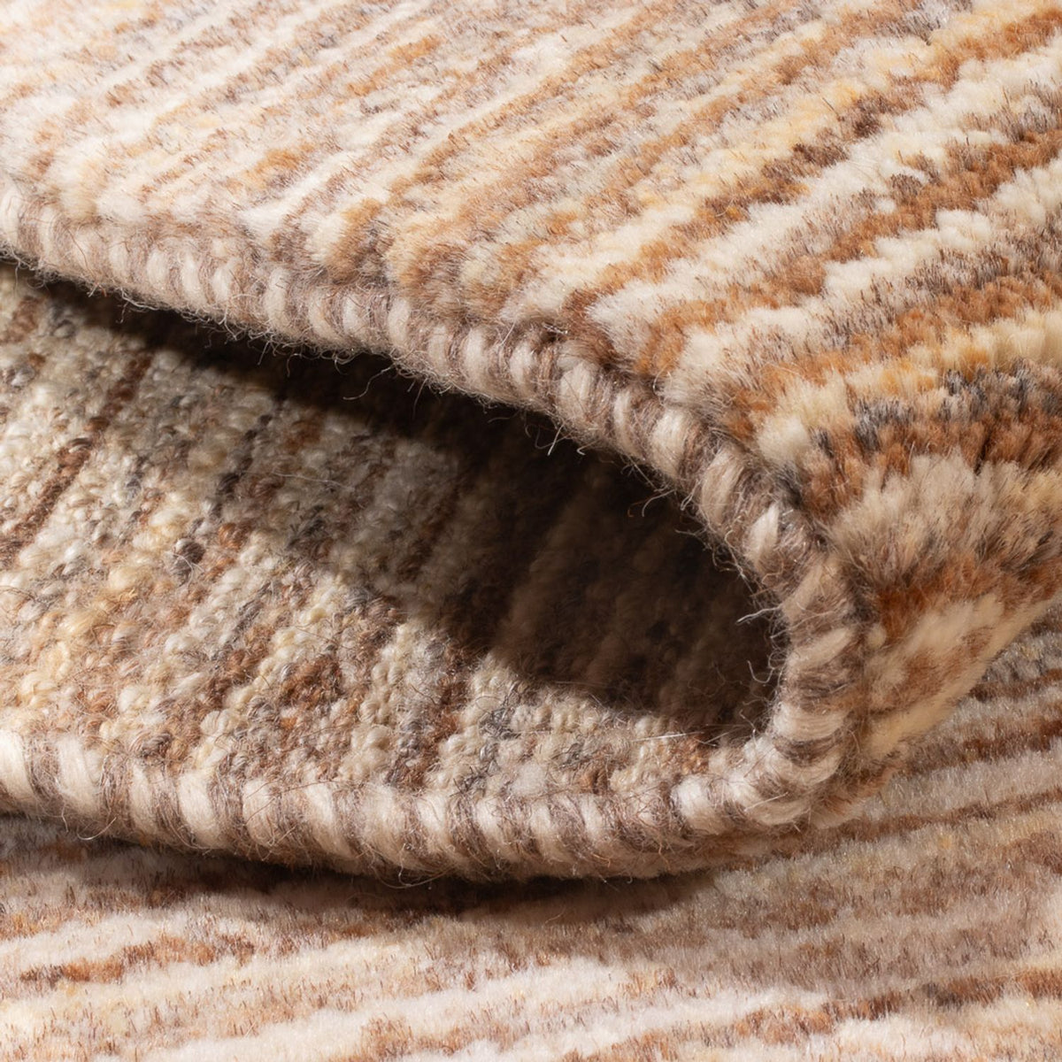 Gabbeh Teppich - Perser - 90 x 60 cm - dunkelbeige