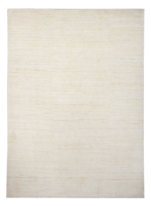 Gabbeh Teppich - Perser - 247 x 168 cm - naturweiß