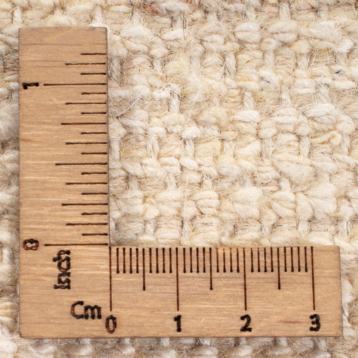 Gabbeh Teppich - Perser - 204 x 142 cm - hellbeige