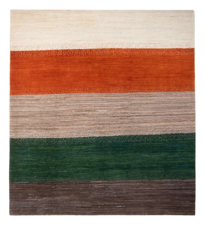 Gabbeh Persisch Teppich 214x238cm - Perserteppich Wollteppich