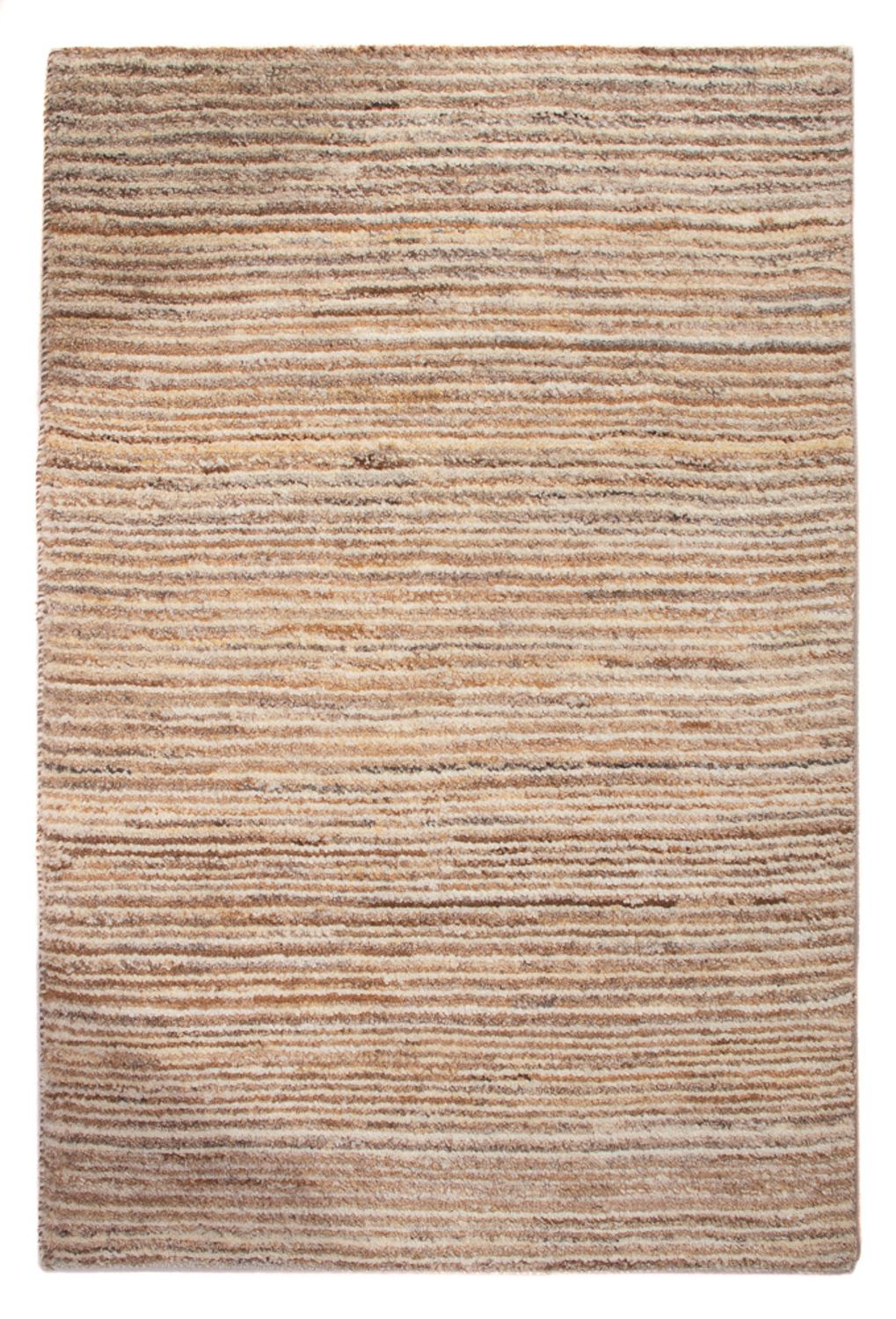Gabbeh Teppich - Perser - 90 x 61 cm - dunkelbeige