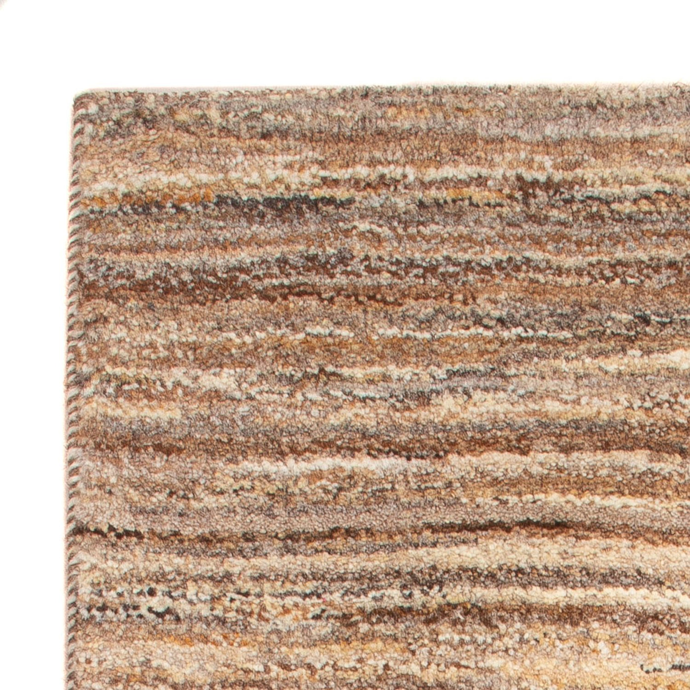 Gabbeh Teppich - Perser - 90 x 58 cm - dunkelbeige