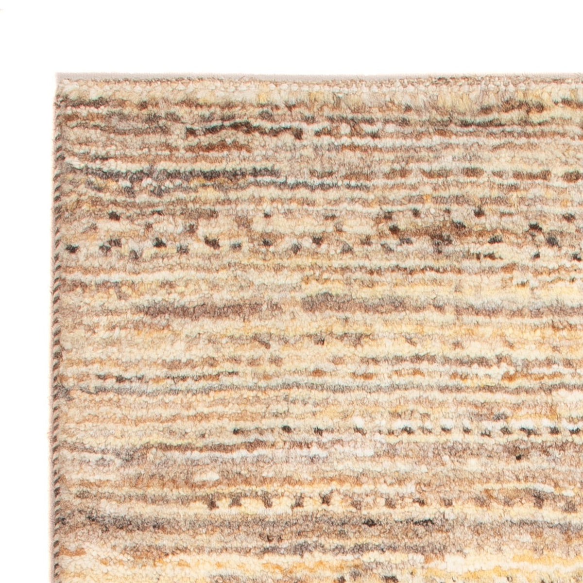 Gabbeh Teppich - Perser - 89 x 60 cm - dunkelbeige