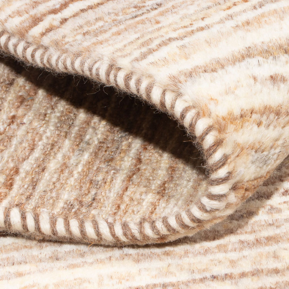Gabbeh Teppich - Perser - 94 x 61 cm - dunkelbeige