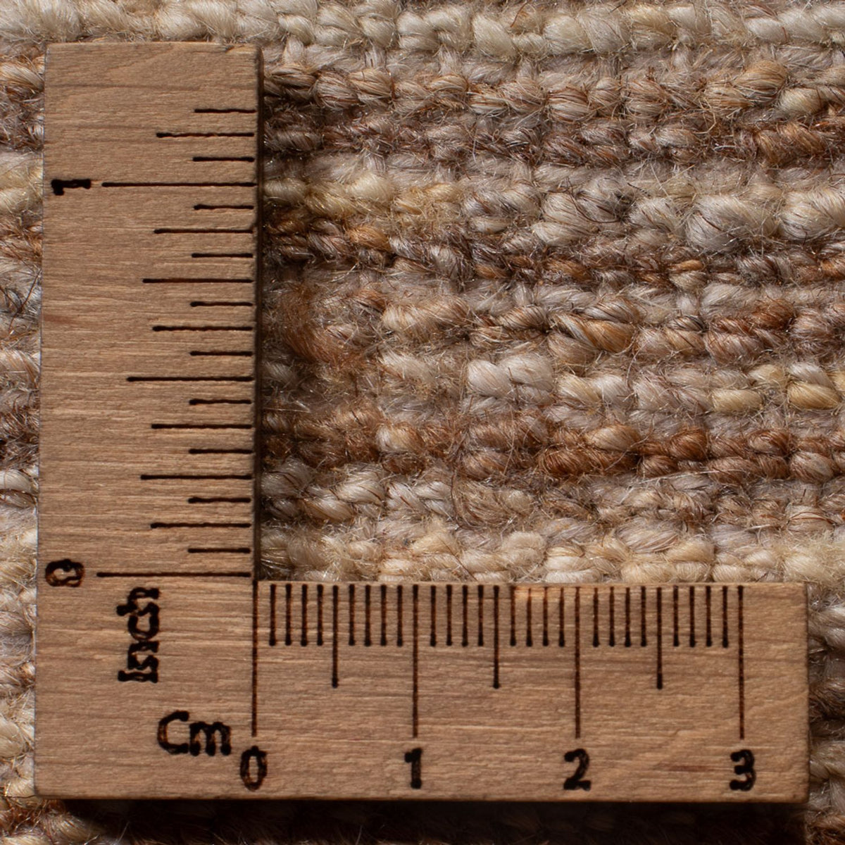 Gabbeh Teppich - Perser - 93 x 60 cm - dunkelbeige