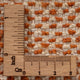 Gabbeh Teppich - Perser - 94 x 60 cm - orange