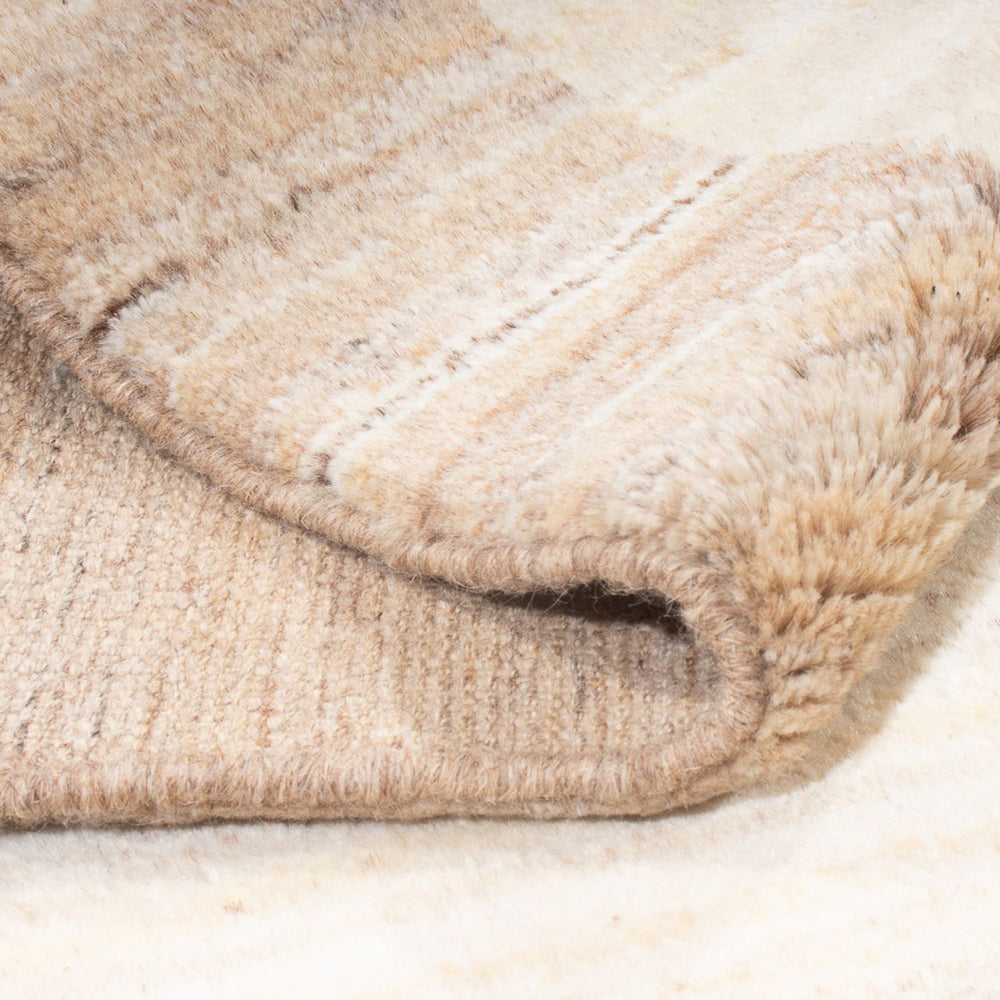 Gabbeh Teppich - Perser - 191 x 145 cm - hellbeige
