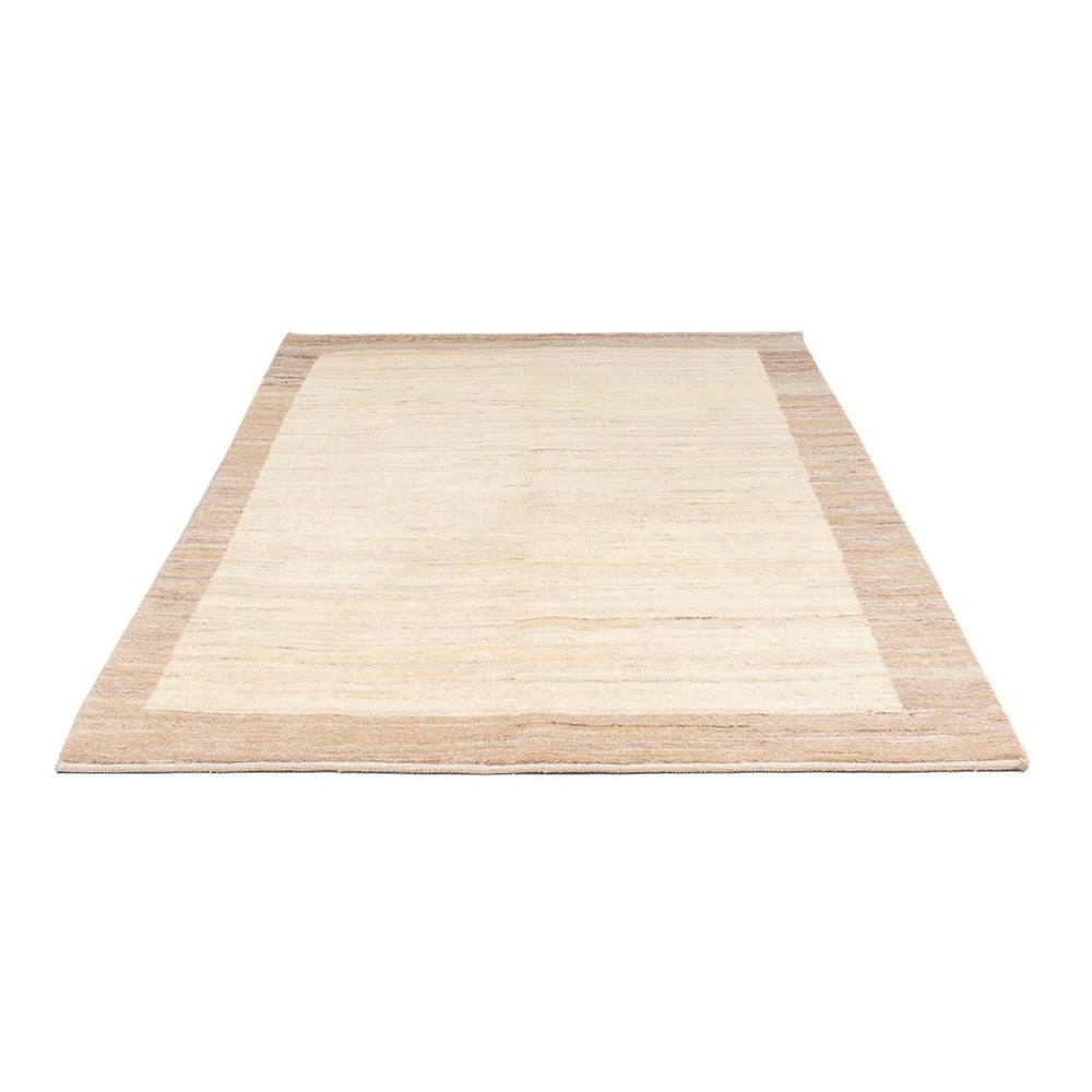 Gabbeh Teppich - Perser - 191 x 145 cm - hellbeige