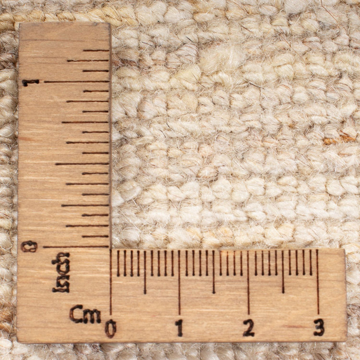 Gabbeh Teppich - Perser - 190 x 154 cm - hellbeige