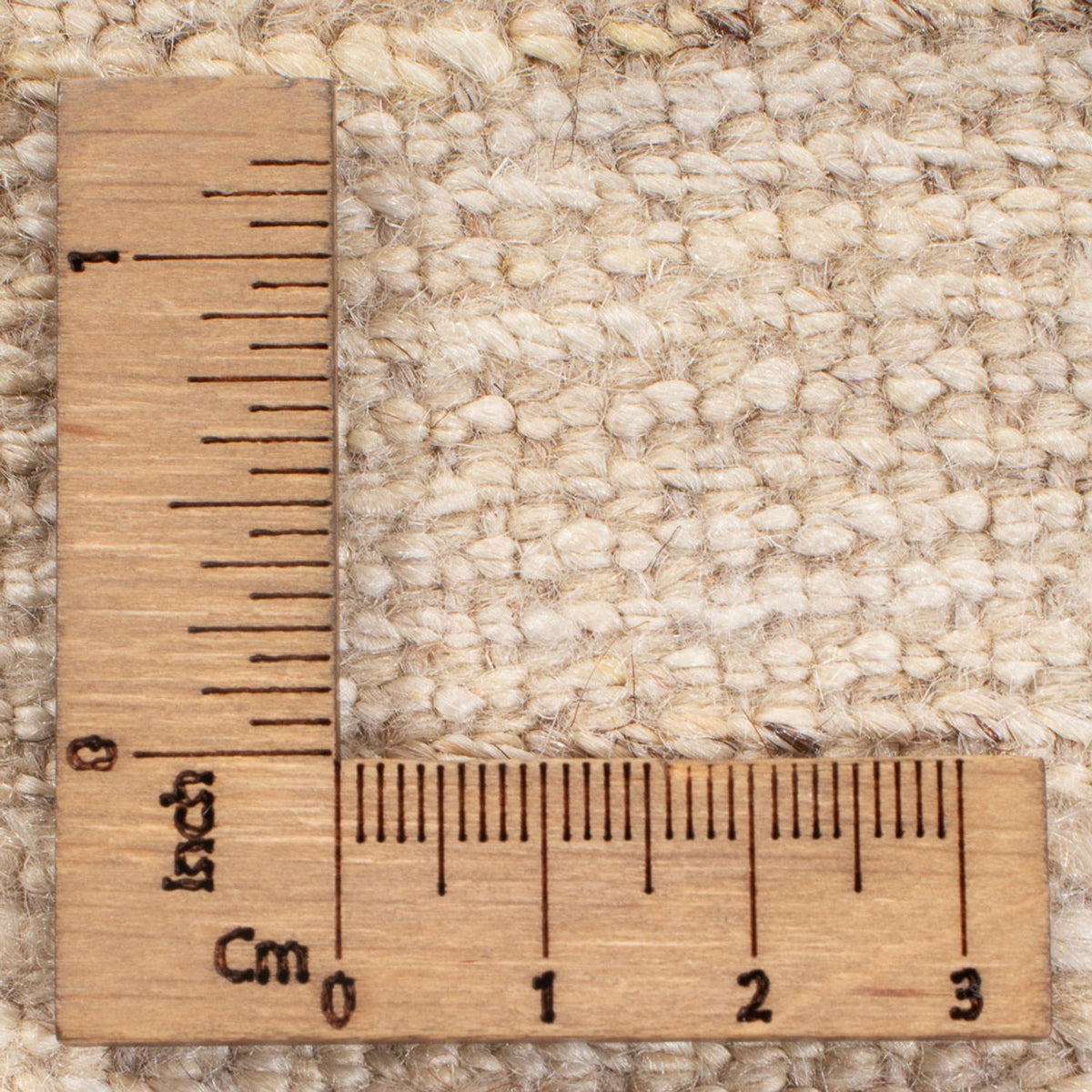 Gabbeh Teppich - Perser - 212 x 160 cm - hellbeige