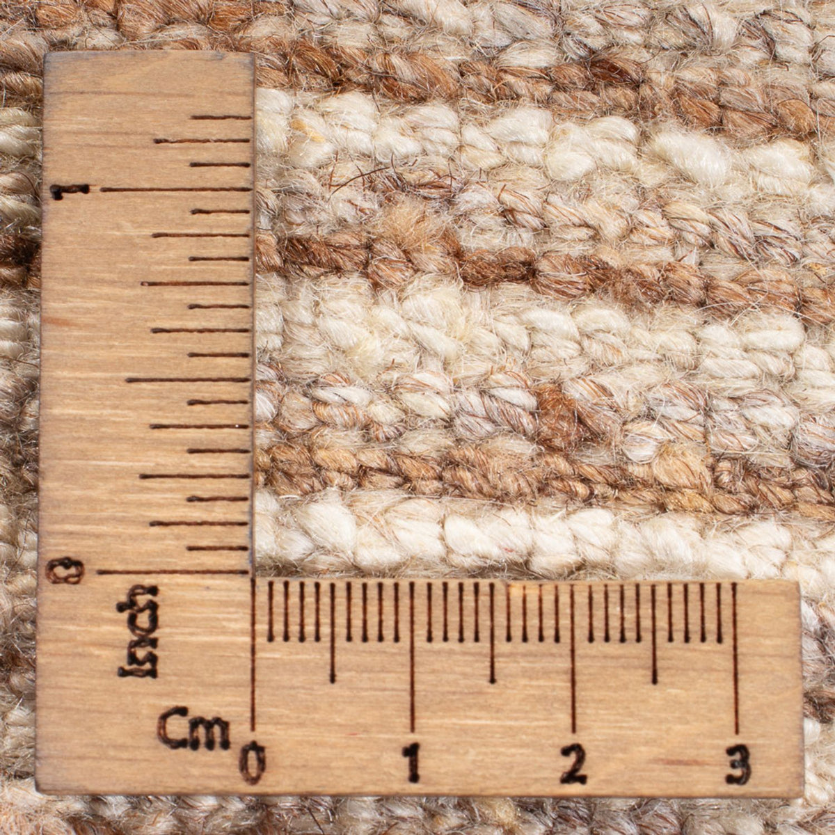 Gabbeh Teppich - Perser quadratisch  - 215 x 208 cm - hellbraun