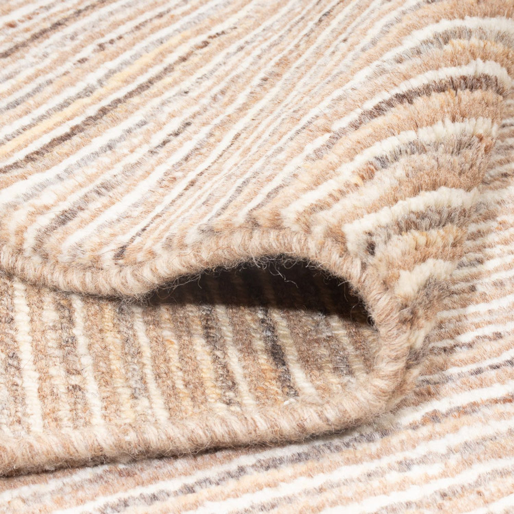 Gabbeh Teppich - Perser - 238 x 194 cm - hellbeige
