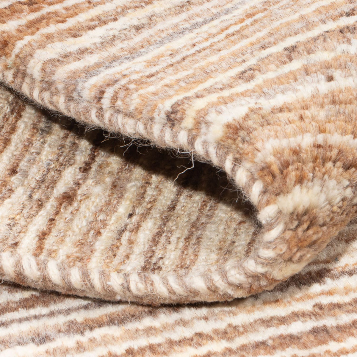 Gabbeh Teppich - Perser - 95 x 58 cm - dunkelbeige